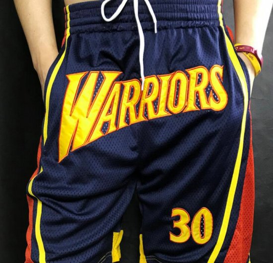 Golden State Warriors Steph Curry Vintage Championship Shorts